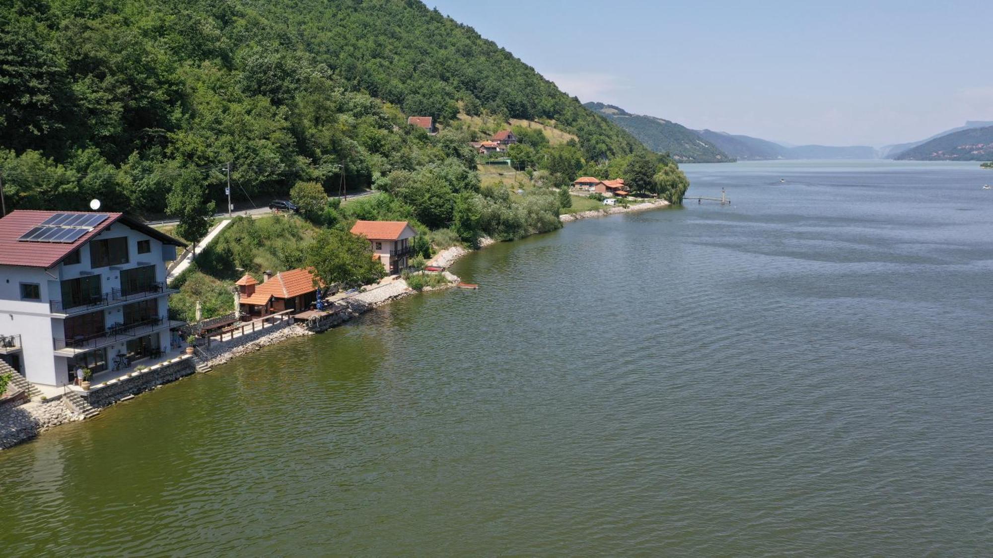 Dunavska Vila Milosavljevic Долни Милановац Екстериор снимка